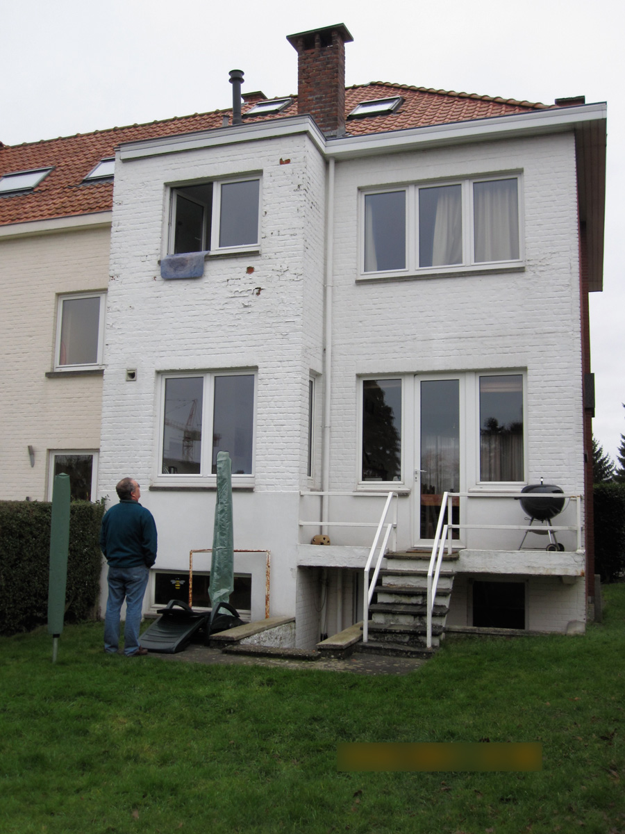 Avant: Terrasse avant travaux de rénovation